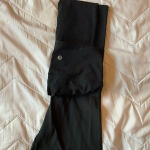 Lululemon black flare pants